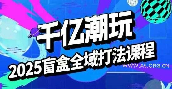2025盲盒全域全套打法课,盲盒起号、选品、话术、私域等-A5资源网