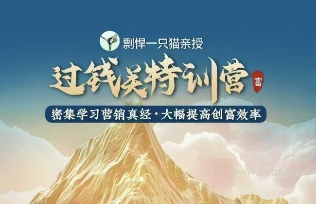 剽悍一只猫-过钱关特训营,学习营销真经 大幅度提高创富效率-A5资源网