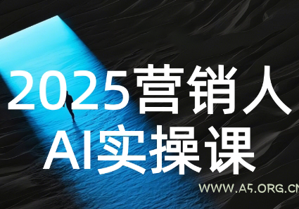 AI营销抢跑实战:从Prompt到方案,效率碾压同行-A5资源网