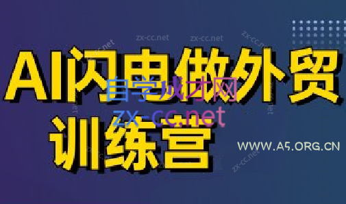 大卫·AI闪电做外贸训练营(更新7月)-A5资源网