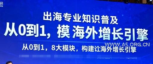 出海专业知识普及,从0到1,8大模块构建你的海外增长引擎-A5资源网
