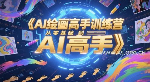 AI绘画高手训练营,从零基础到AI高手-A5资源网