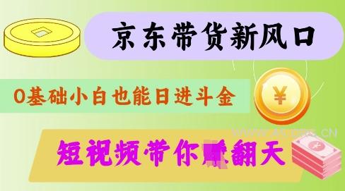 最新京东短视频带货代运营秘籍,轻松躺挣【揭秘】-A5资源网