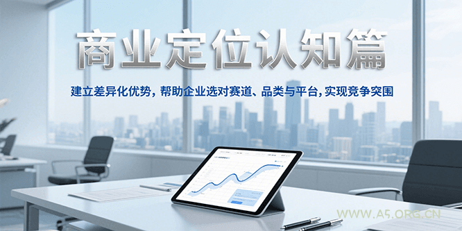 商业定位认知,建立差异化优势,帮助企业选对赛道、品类与平台,实现竞争突围-A5资源网