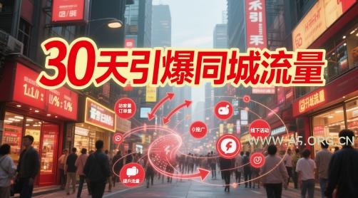 30天引爆同城流量:团购篇 认知篇 流量篇 来客篇 达人篇 老板人设IP篇 投流篇-A5资源网