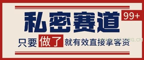 小红书某音私密赛道引流获客 自热矩阵日引200+【揭秘】-A5资源网