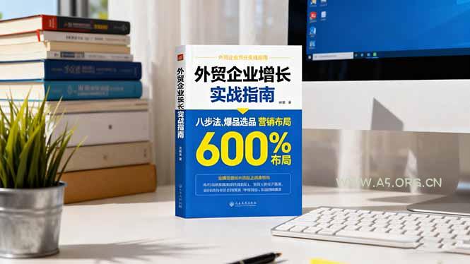 外贸企业增长实战指南,八步法、爆品选品、营销布局,业绩增长300%-A5资源网