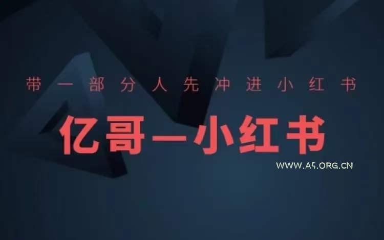 带一部分人先冲进小红书,小红书开店、选品、爆款裂变-A5资源网