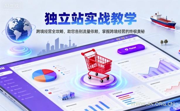 独立站实战教学,跨境经营全攻略,助您告别流量依赖,掌握跨境经营的终极奥-A5资源网
