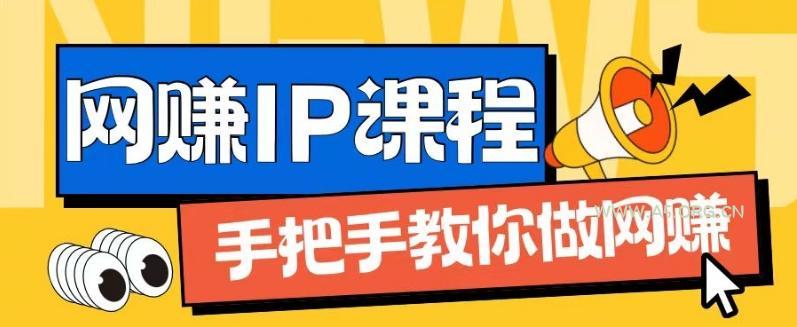 ip合伙人打造1.0,从0到1教你做网创,实现月入过万【揭秘】-A5资源网
