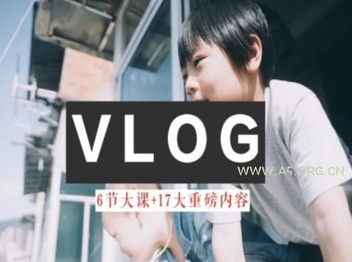 零基础vlog视频课教你小白变大神-生活美学教程-A5资源网