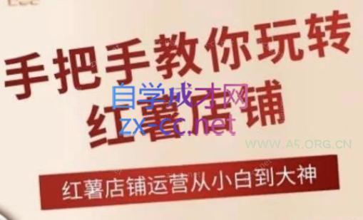 海燕老师·2024手把手教你玩转红薯店铺-A5资源网