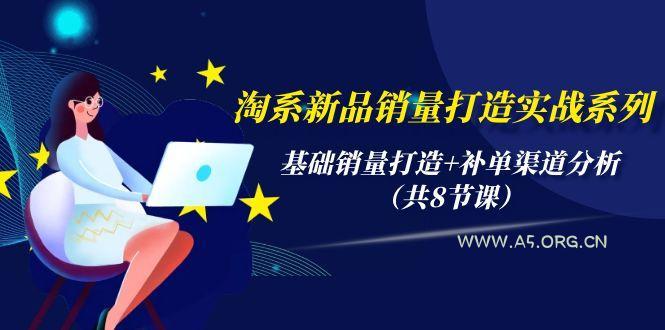 (9962期)淘系新品销量打造实战系列,基础销量打造+补单渠道分析(共8节课)-A5资源网
