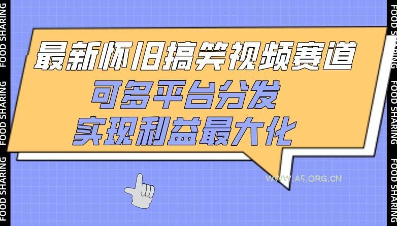 最新怀旧搞笑视频赛道,可多平台分发,实现利益最大化【揭秘】-A5资源网