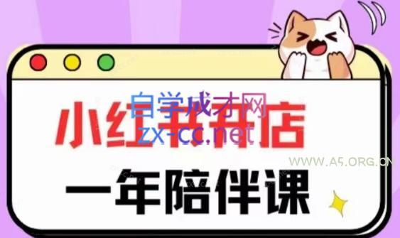 三九小红书开店一年陪伴课(更新)-A5资源网