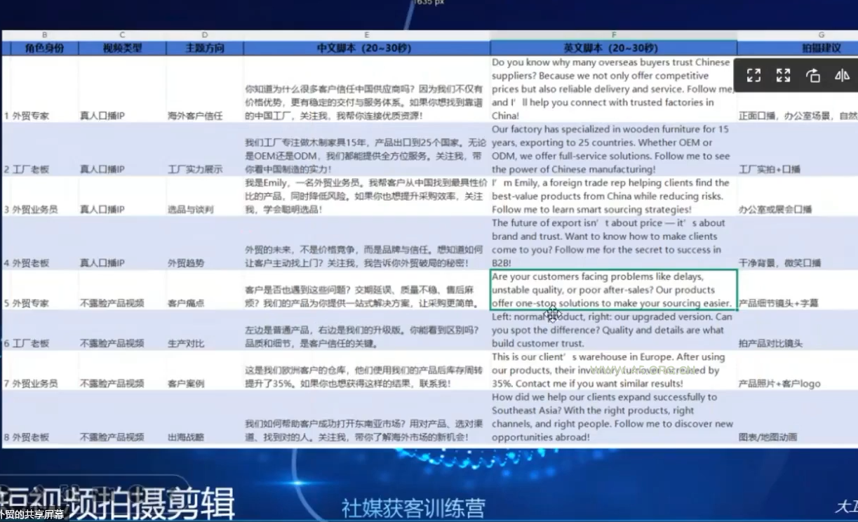 大卫老师·外贸社媒获客独家训练营(更新10月) - A5资源网 大卫老师·外贸社媒获客独家训练营(更新10月) - A5资源网