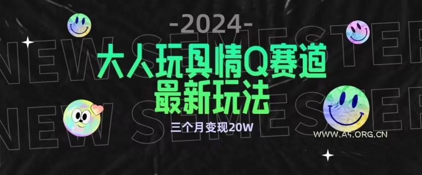 全新大人玩具情Q赛道合规新玩法,公转私域不封号流量多渠道变现,三个月变现20W【揭秘】-A5资源网