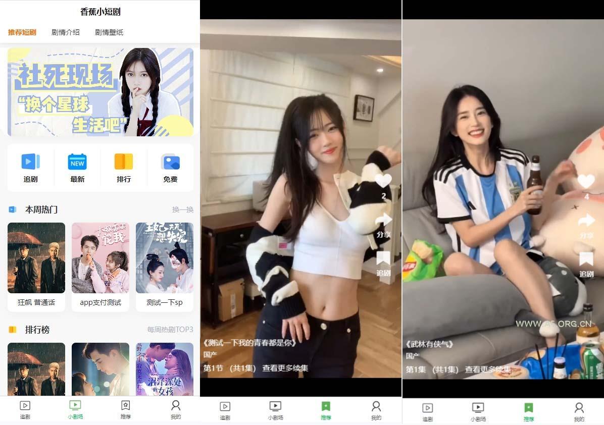 (8542期)小剧场短剧影视系统源码 全开源 带支付收益+会员机制+代理推广等模式【…-A5资源网