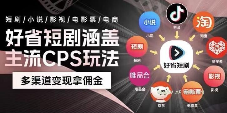 最新爆火好省短剧推广项目,轻松日入1000+,操作简单,人人可做-A5资源网